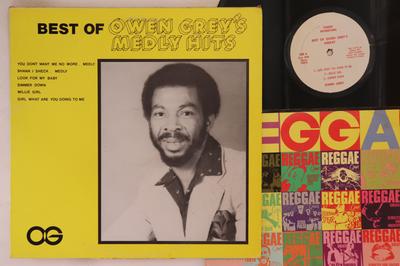 LP Record OWEN GRAY - Best Of Owen Grey's Medly Hits P1020 PIONEER INTERNA Canada Reggae, Ska & Dub Used