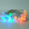 Outdoor Waterproof LED Round String Lights for Decorative Camping and Holiday Atmosphere