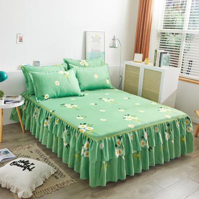 1PC Pastoral Style Bed Cover colchas de cama matrimonial Podwójna koronkowa spódnica łóżka King Bedsheets Spódnice (poszewka na poduszkę wymaga zamówienia)