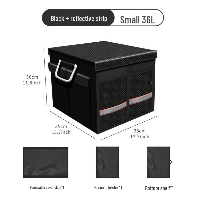 Oxford Cloth Car Organizer Folding Trunk Storage Box