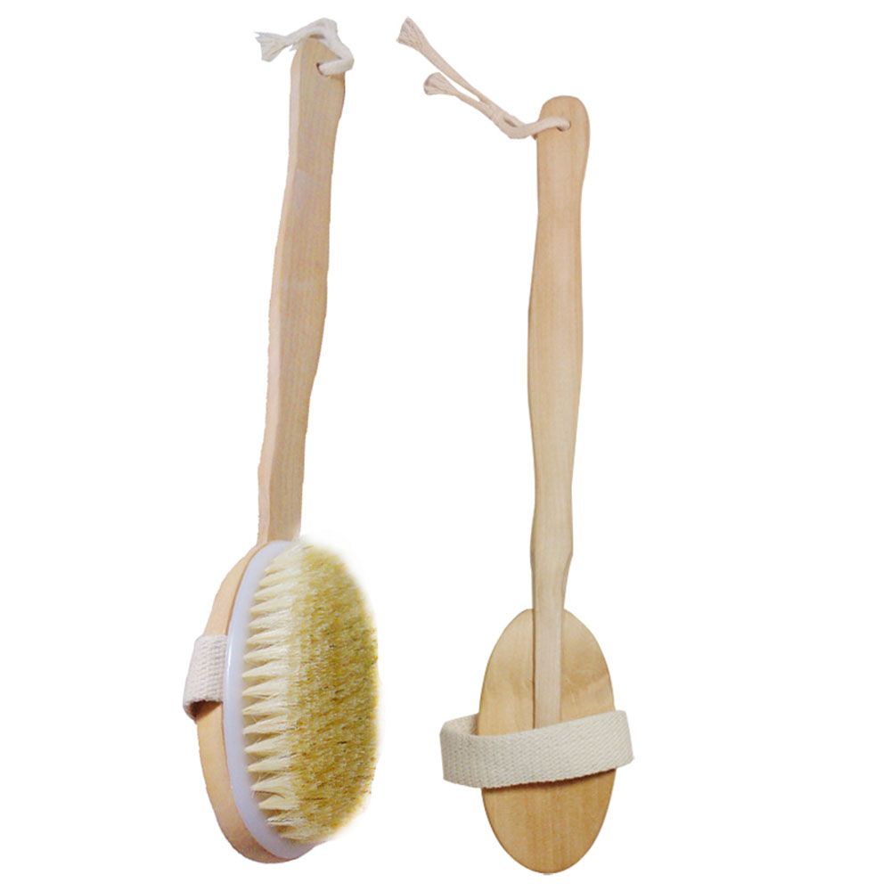 Spa Tool Body Shower Dry Skin SPA Scrubber Bathroom Accessories Massage Shower Brush Bath Brush