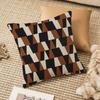 Reduced geometry Pillow Case Anti-dustmite Invisible zipper Sofa Bed