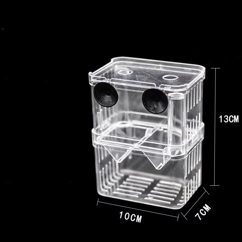 Peacock Fish Breeding Box Fish Aquarium Acrylic Isolation Box Fish Tank Hatchery Incubator Breeder Box Aquarium Supplies
