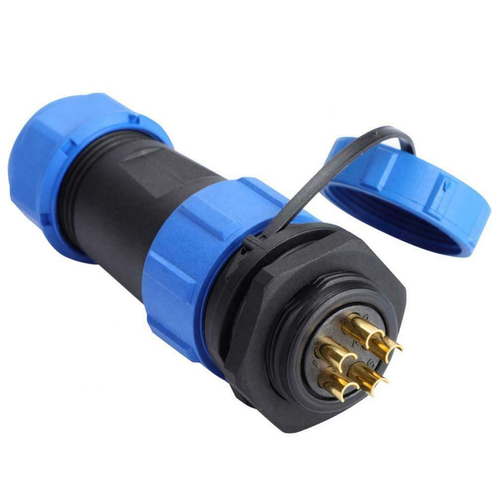 1PCS SP21 IP68 Waterproof Aviation And Panel Socket Connector Aviation 2Pin To 12Pin Industrial Waterproof And Socket Tool