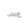 Hot Sale Body Jewelry: Titanium Labret Flatback Tragus Earring Stud Internal Thread Zircon Rings