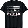 Es ist kein Papa-Körper, es ist eine Vaterfigur Amerikanische Flagge Geschenk Unisex T-Shirt