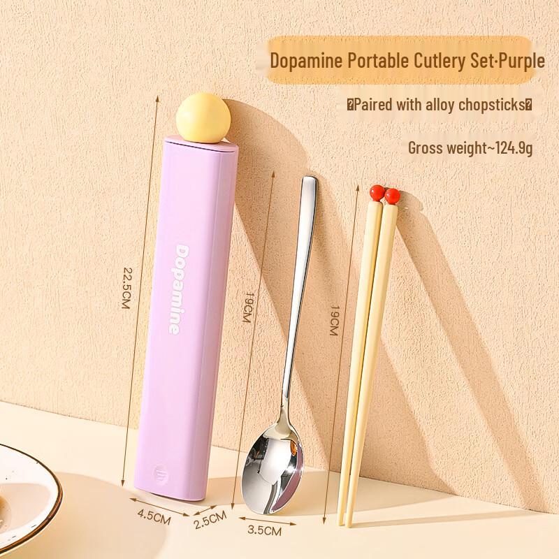 Abay Dopamine Candy Portable Cutlery Set