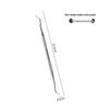 Stainless Steel Double-Ended Cuticle Pusher & Nail Groove Tool Set