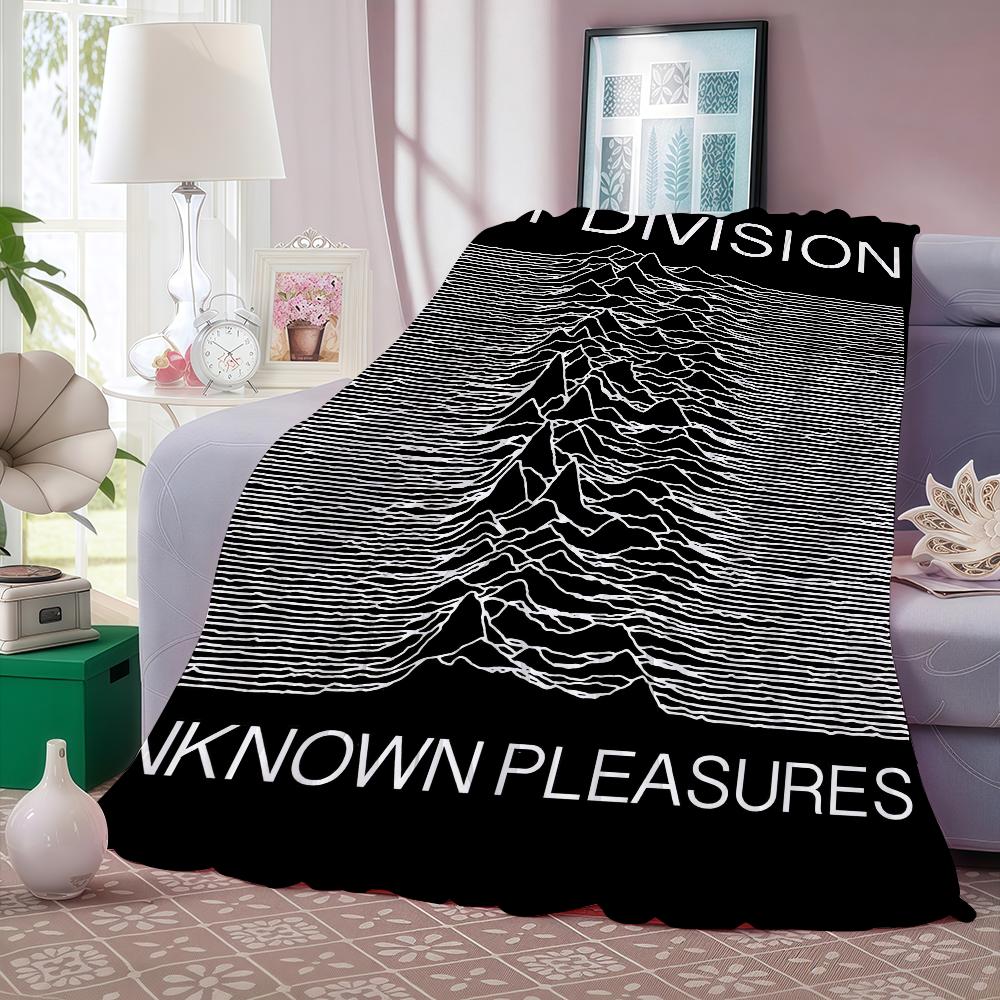 Rock Band J Joy D Division Koc Miękki i Przyjazny dla Skóry Na Kanapę Łóżko Drzemki Narzuta Na Łóżko Koc na Wszystkie Pory Roku