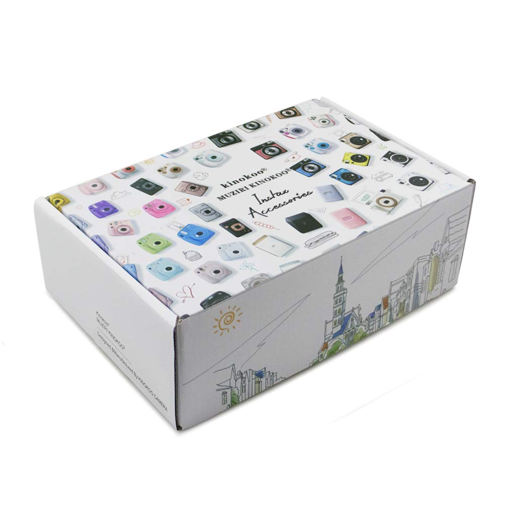 kinokoo Fujifilm Instax Mini 11 Case, Instax Mini 11 Camera Case and Accessories Set of 6 (LM)