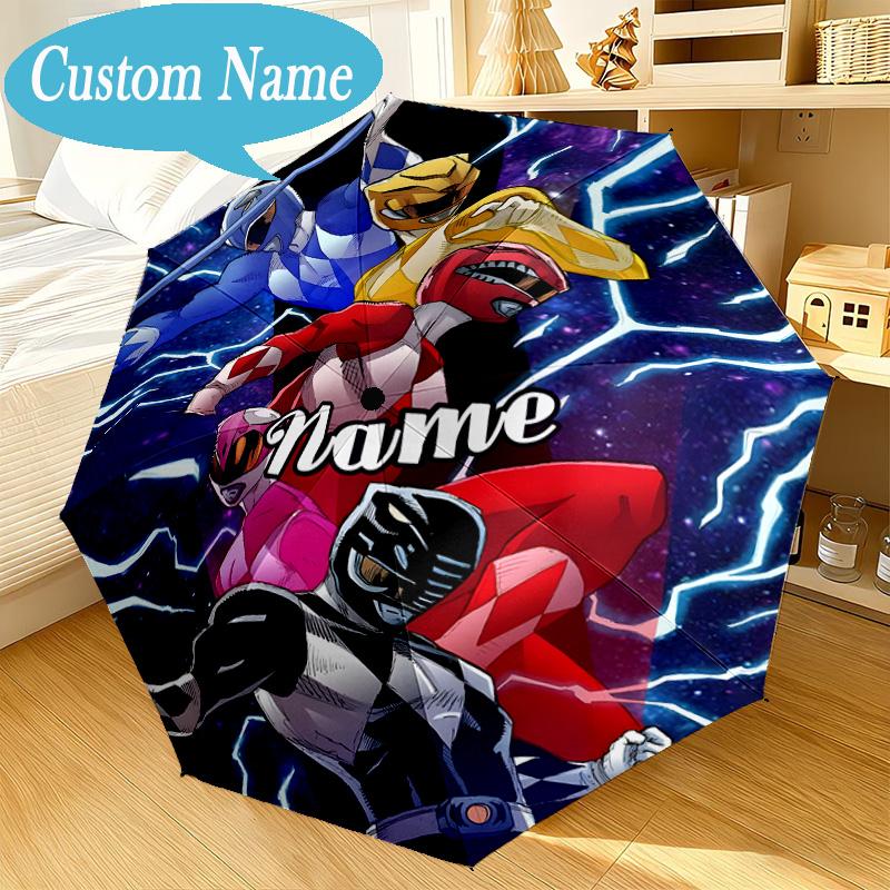 Custom Name Umbrella Rangers Legacy Umbrella 8-Frame for Travel, Camping, Casual Lightweight Portable, Essential for Family Gifts
