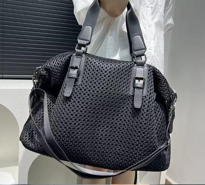 Women's Travel Bag Simple Leisure Vacati Large Bags Waterproof Nyl Mesh Shoulder Messenger Bags  Sacs Femmes