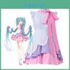 Sweet And Lovely Cosplay Costume Set Hatsune Miku Long Hair Princess