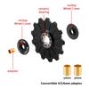 MUQZI Derailleur Ceramic Pulley Wheel 11T 12T 13T 14T 7-11 Speed Bike Rear Derailleur Jockey Wheel for Shimano Sram