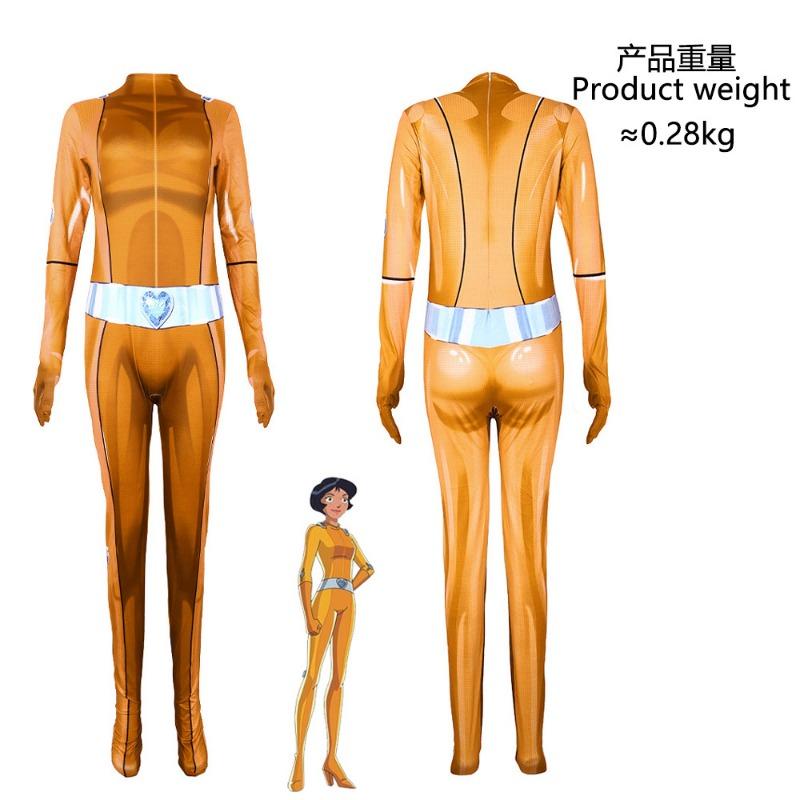 Halloween anime kém lány csoport egyrészes harisnya Charlie angyalai 5 lány ügynök