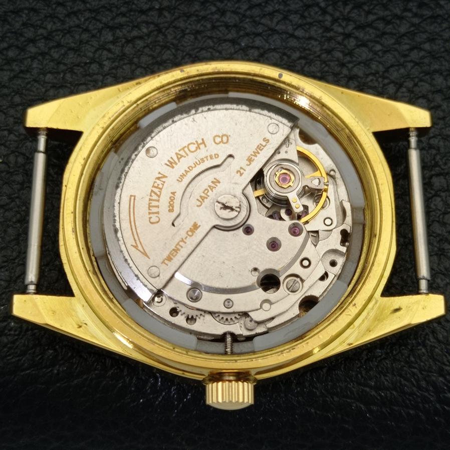RENOVOVANÉ JAPONSKÉ CITIZEN AUTOMATIC 8200 PÁNSKÉ ARABICKÉ HODINKY S BLUE CIFERNÍKEM a427234-2