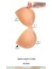 Seamless Latex Sports Bra for Women - No Steel Ring, Anti-Sagging, Small Chest, Beautiful Back, Solid Color
