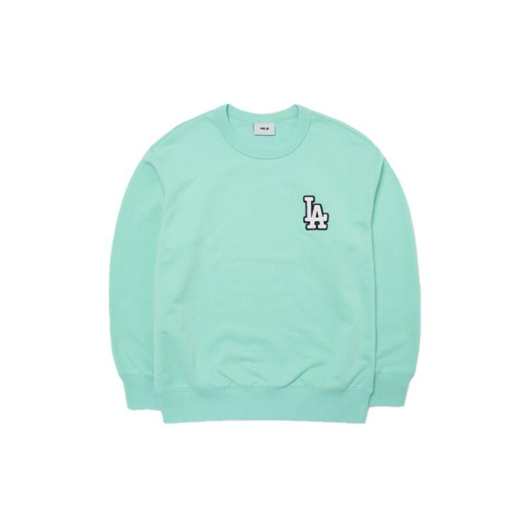 MLB Vintage Serie Los Angeles Dodgers Logo Rundhals-Sweatshirt Unisex-Sweatshirt Türkis 3AMTM0121-07MTL