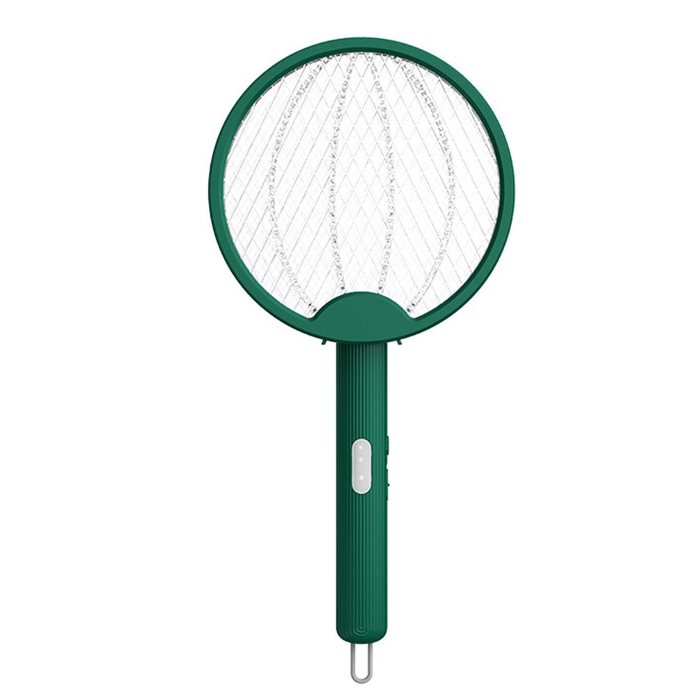 Foldable Bug Zapper Racket Rechargeable Mosquito Swatter Safe Fly Killer and Mosquito Trap Lamp for Home Indoor Outdoor