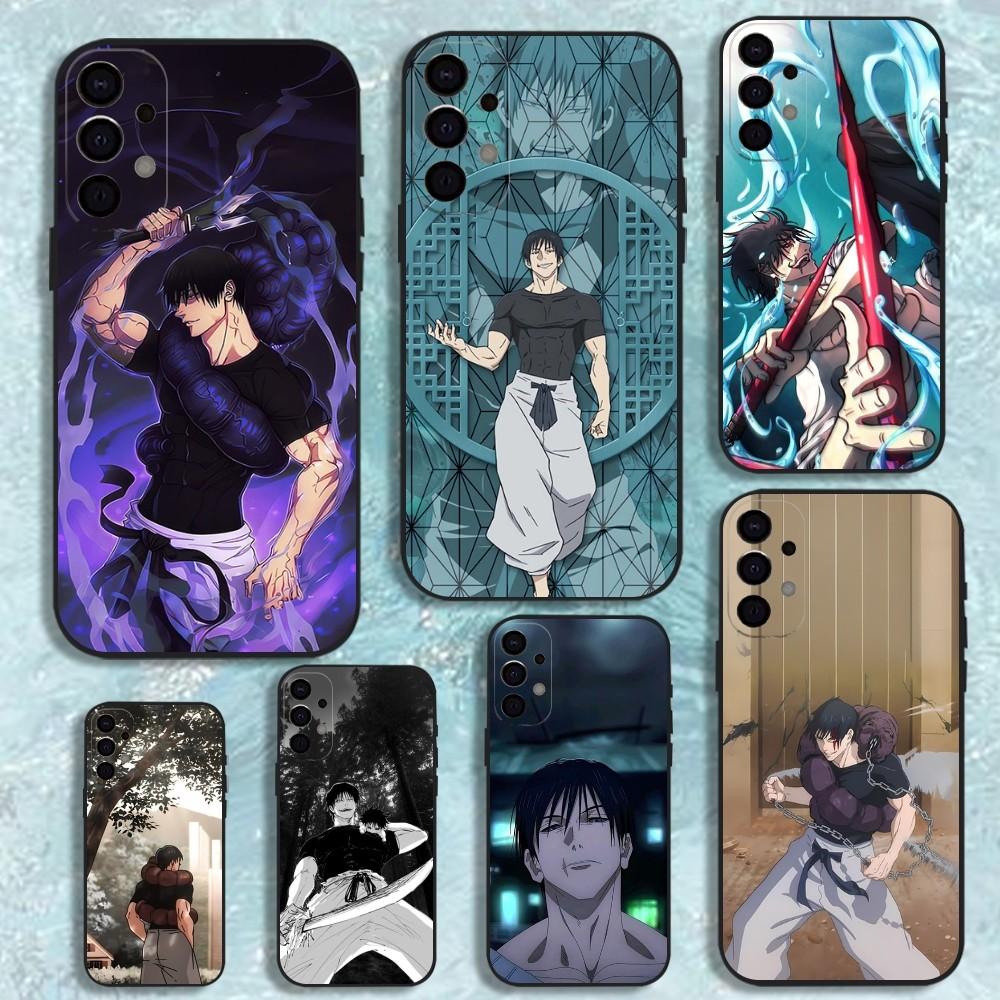 Toji Fushiguro Jujutsu Kaisen Phone Case For Samsung S25,S24,S21,S22,S23,S30,Ultra,S20,Plus,Fe,Lite,Note,10,9,5G Black Cover
