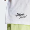 Adidas Scribble Embroidery Polo Shirt Cartoon Letter Print Short Sleeve Women Polo Shirts White IA3160