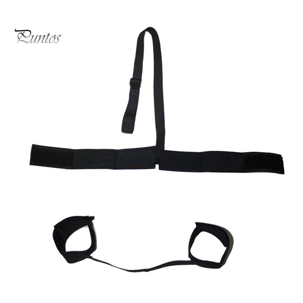 Adult Hand Ankle Back Restraint Belt Couple Sex Game Toys Bondage Rope Harness