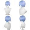 30cm/11.8in Eva Ayanami Rei Cosplay Wig Add Fun To Halloween Parties