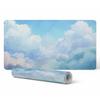 Gaming Protective Mat for Keyboard and Mouse Painted Clouds 120X60 Cm