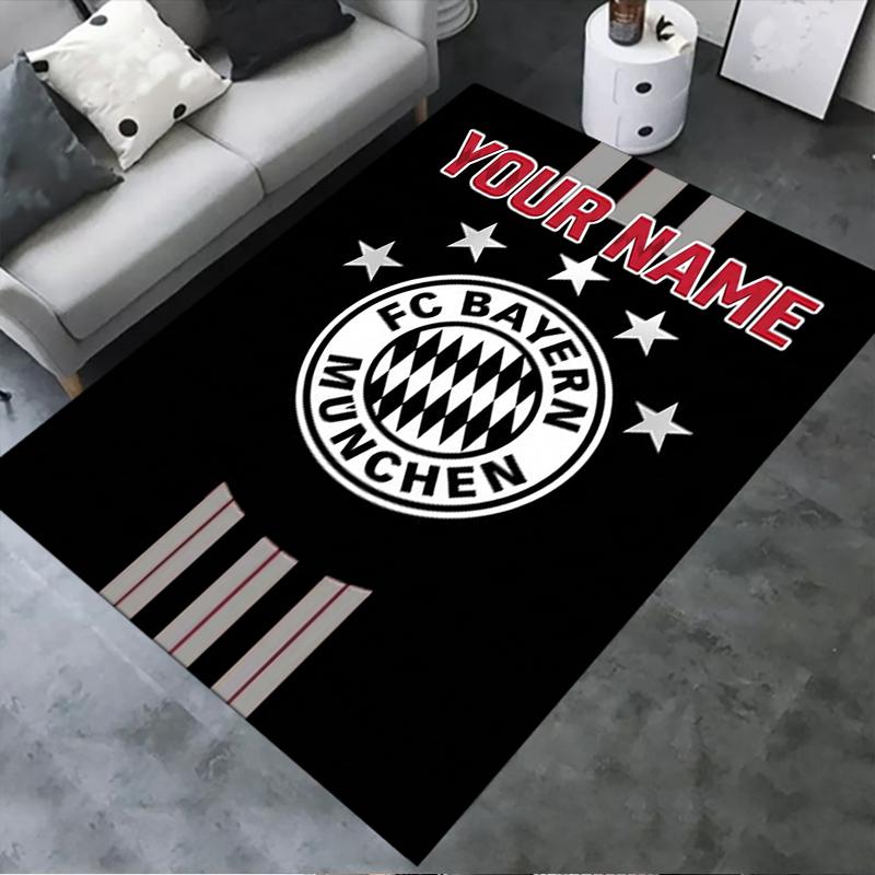 Custom Name Bayern Munich Carpet Rug for Living Room Bedroom Home Sofa Decoration,Kids play Non-slip Floor Mat