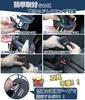 Yaris Cloth Compatible Seat Belt Cover, Buckle Cover, Noise Protection, Scratch Prevention, PU Leather,