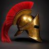 Handgefertigter spartanischer Helm, griechische Kriegerrüstung für Cosplay, LARP, Halloween-Dekoration, hochwertige Replik, mittelalterliches Geschenk
