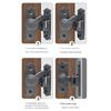 Anti-theft Door Hasp 90 180 Degree Door Bolts Sturdy Door Buckle  Kitchen Bedroom Bathroom