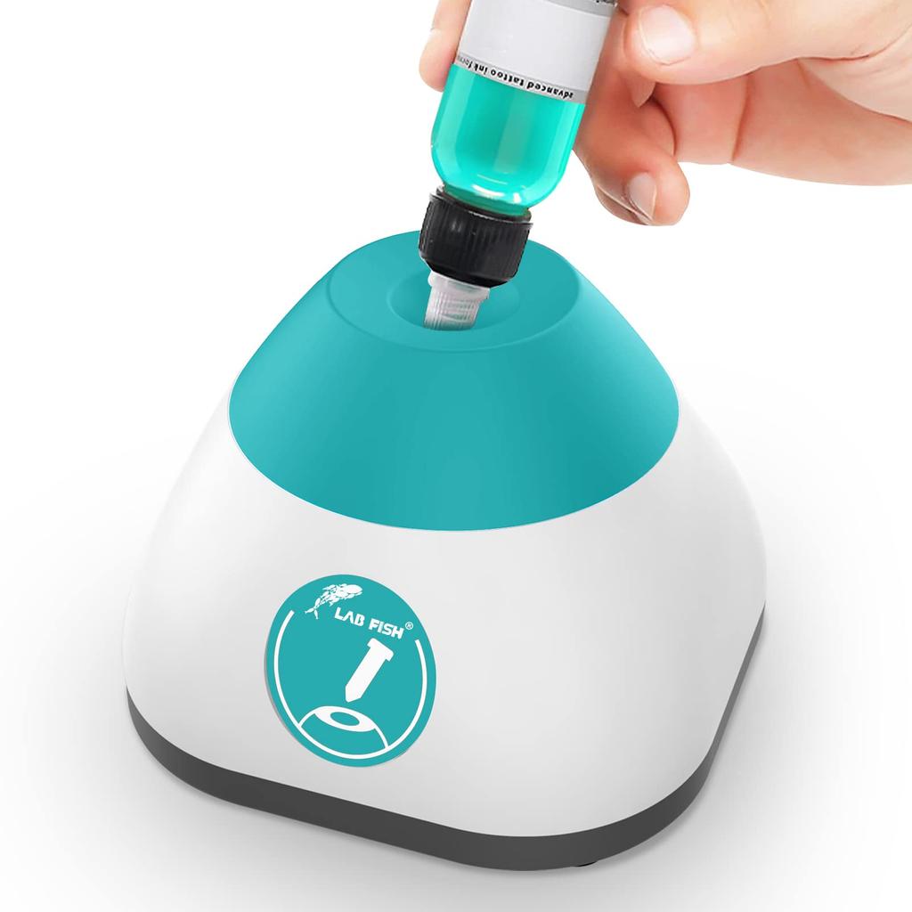 LAB FISH Liquid Mini Vortex Mixer, 2100 rpm, Suitable for Mixing Various Inks, Pigments, Nail Varnishes, and Adhesives, Maximum Mixing Volume: 50 ml