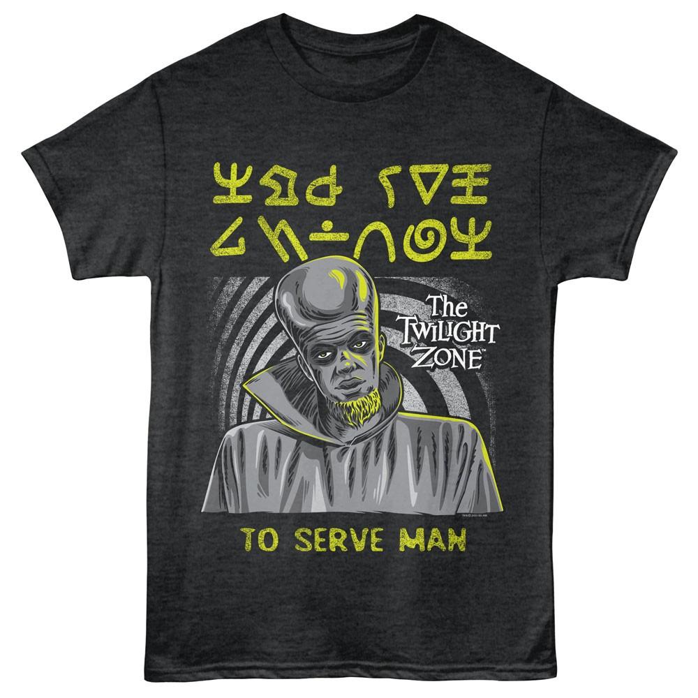 Twilight Zone To Serve Man Men T Shirt S