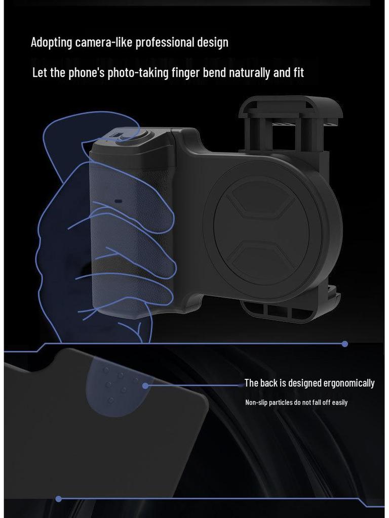 Magsafe Bluetooth Photo Grip: Magnetic Mount & Wireless Remote Control