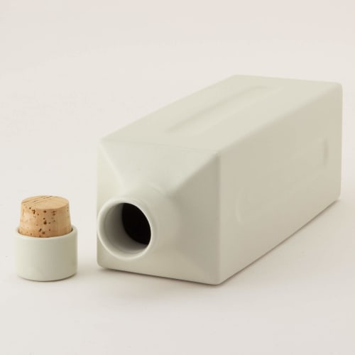 Nagatanien iBottle Fit Large White Water Bottle, Approx. 1000ml, ASU-77