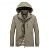 Spring and Autumn New Jacket Men's Outdoor Quick-Drying Breathable Hooded Windbreaker Jacket Large Size Top Jacket