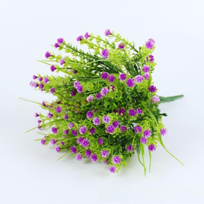 Grass Artificial Spring Gypsophila Paniculata For Patio Garden Decorations Wall