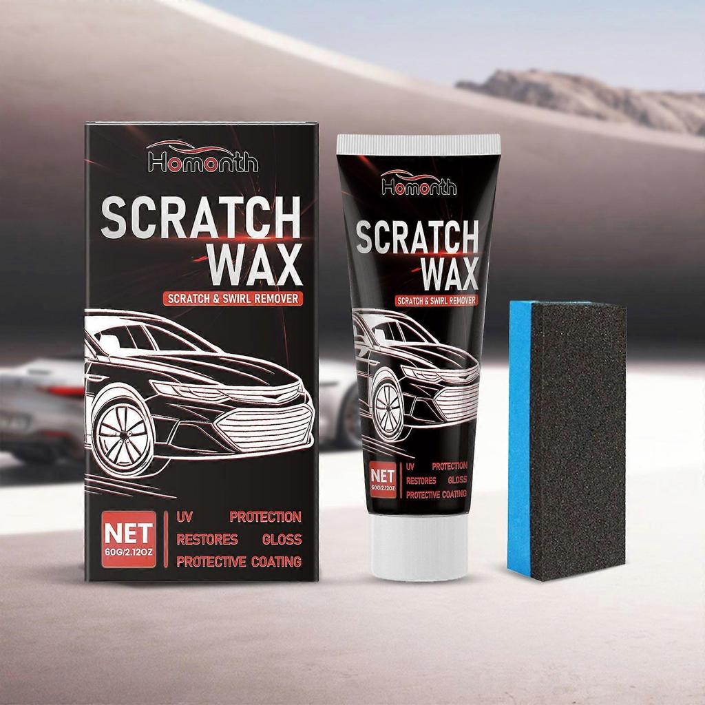 Limited time!!Homonth Car Scratch Repair Wax Car Paint Polishing And Waxing Scratch Maintenance And Restoration Care Wax
