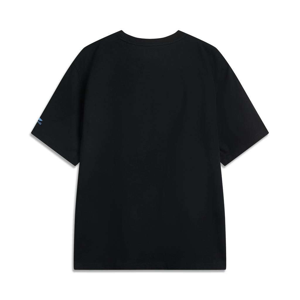 Li Ning Sports Life Collection T Shirt Men's Black Winter AHSV369-7