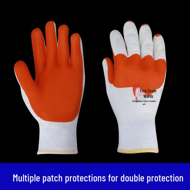 HANDUNYOU Anti-slip Wear-resistant Work Gloves