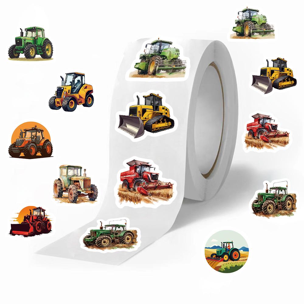 500 Sheets Roll Cartoon Tape Stickers: Journal Decoration & Envelope Sealing Stickers