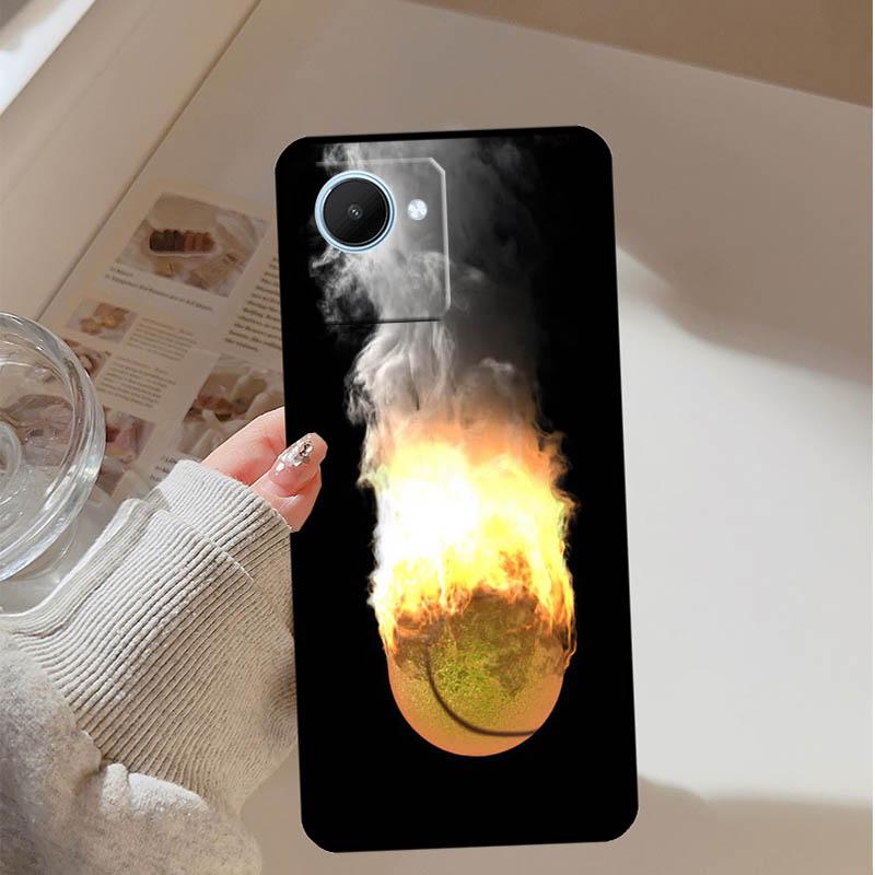 Tennis ball movement For Realme GT 7 Pro 5 GT 6 6T C67 C61 C55 C53 C51 C21Y C25S C75 10 11 12 13 14 Pro Plus Case