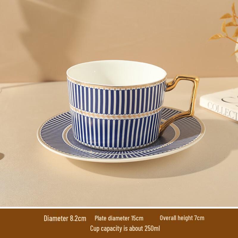

European Bone China Coffee Cup & Saucer Gift Set