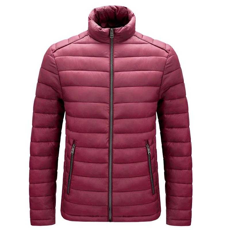 Autumn Winter Lightweight Jackets Men Padded Parka Male Coats Outwear Windbreakers Men Clothing