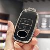 Schlüsselanhänger-Abdeckung für Toyota Yaris Ativ Raize Veloz Avanza Rush Perodua Daihatsu Malaysia Auto Smart Remote Autoschlüssel-Hülle