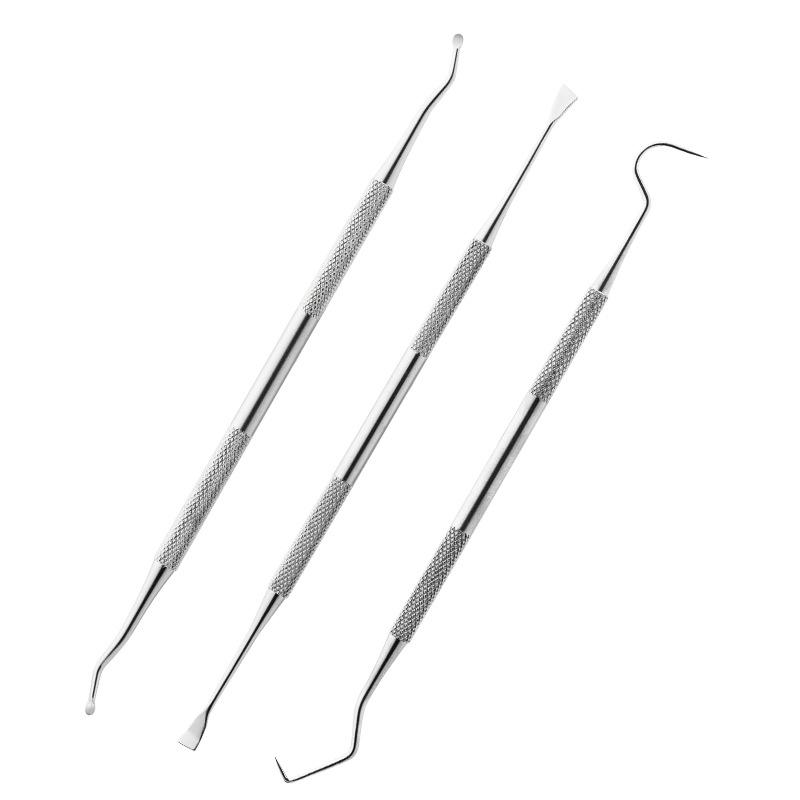 8-Piece Dental Care Set: Mirror, Probe & Calculus Remover