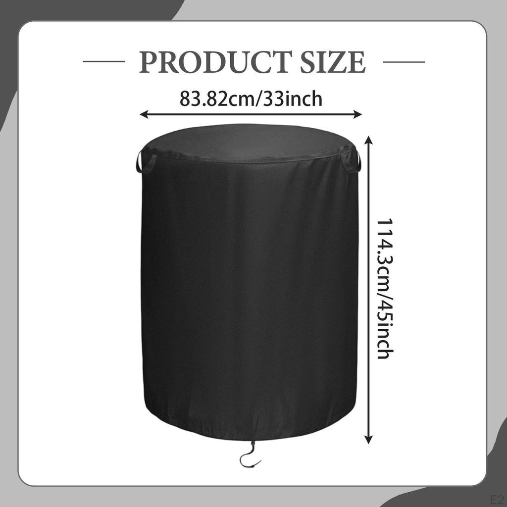 Wood Chipper Shredder Mulcher Cover Water Resistant Dustproof with Side Handles Electric Leaf