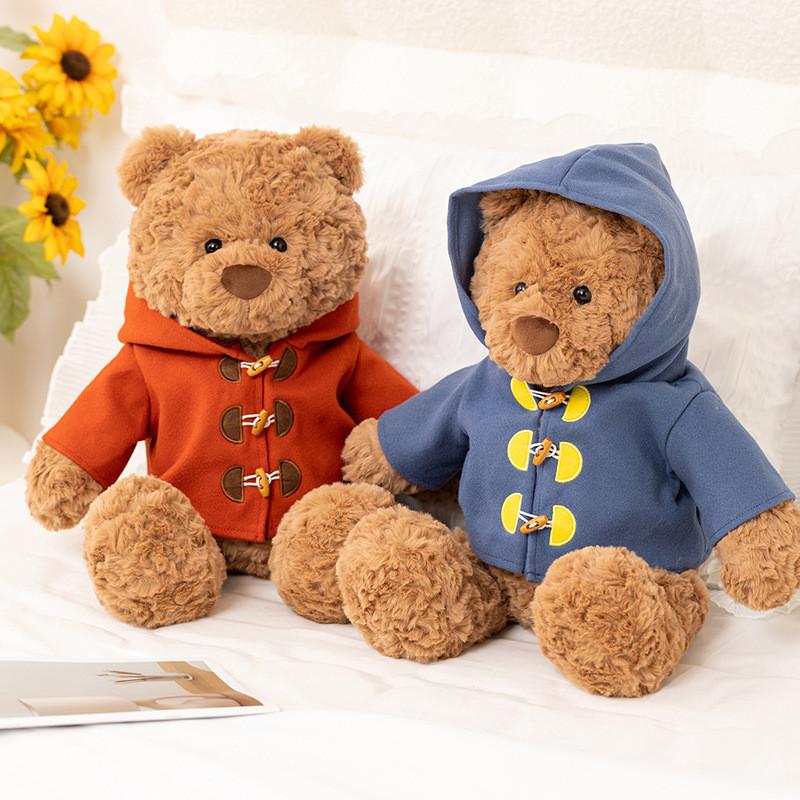 Teddy Bear Plush Toy For Kids With Soft Short Pile Fabric And Sleep Comfort Scenarios