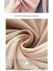 Women's Modal High Neck Long Sleeve Shirt - Elastic Slim Fit, Trendy Thin Style for Spring, Autumn, and Winter.